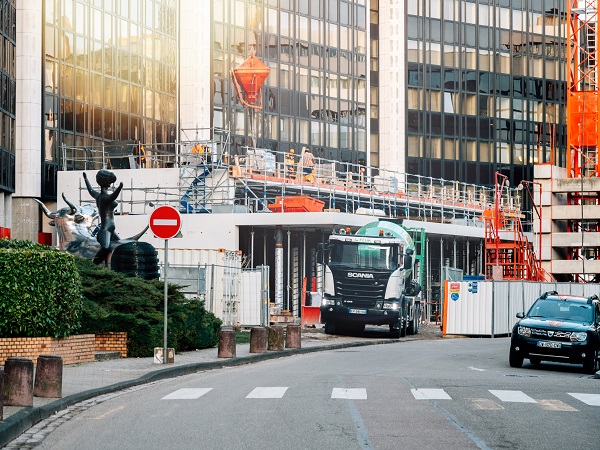 Urbane Logistik im Stadtzentrum